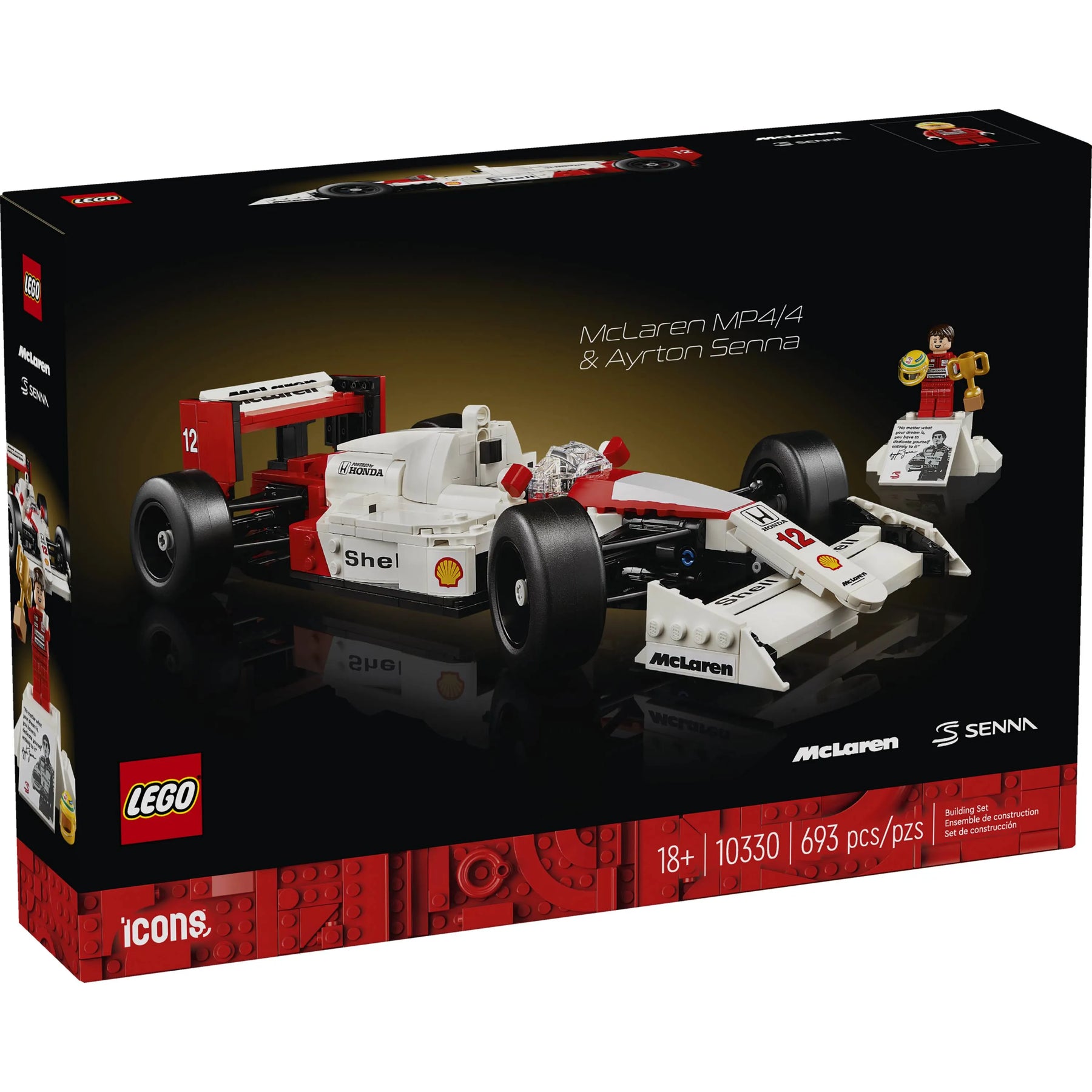 McLaren MP4-4 Ayrton Senna 693PCS