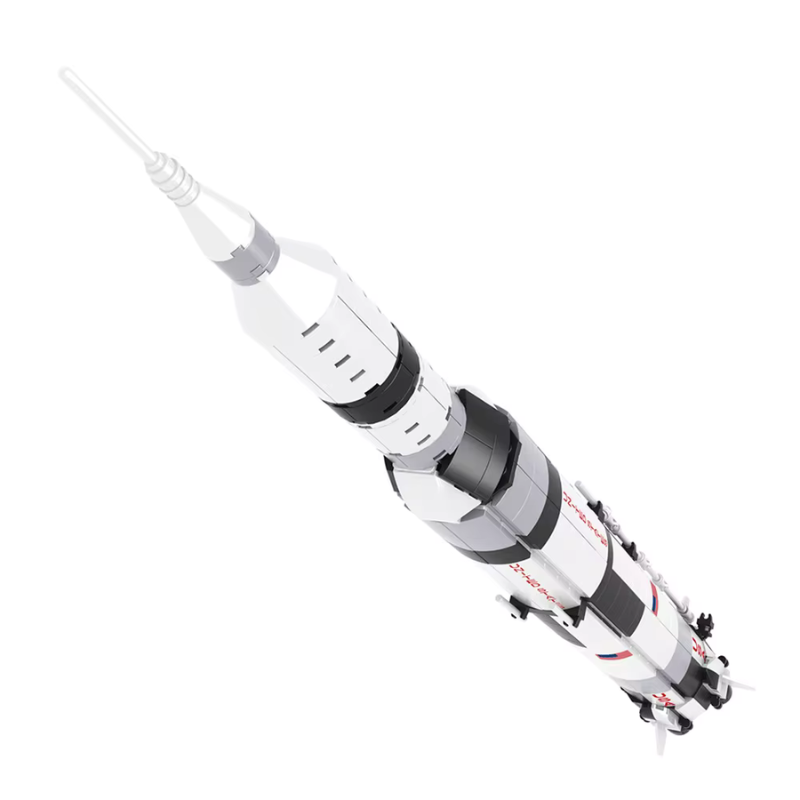 Foguete Apollo Saturno V | 602 Peças