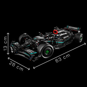 Pole Position na Sua Coleção!! Mercedes AMG de 1642 peças – 63cm de Puro Detalhe ( + BRINDE EXCLUSIVO)