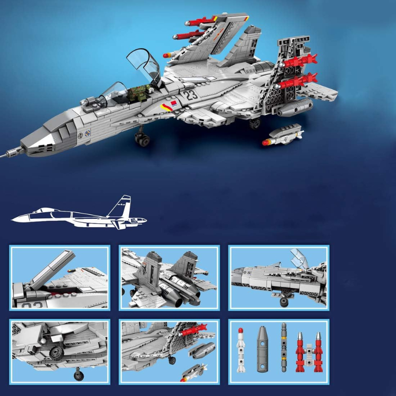 J-15 FIGHTER | 1186PCS