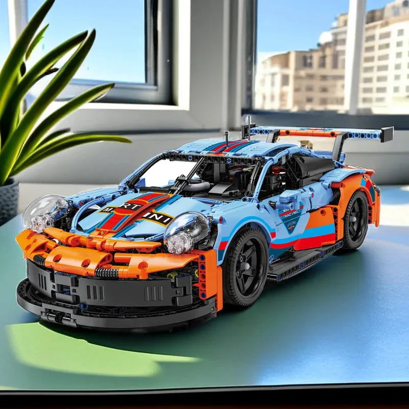 Porsche 911 RSR Martini | 1680pcs (+ BRINDE EXCLUSIVO)